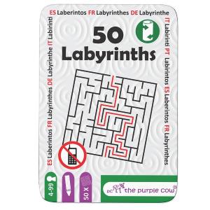 Purple Cow Table 50 Card Labyrinths  - 3460