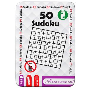 Purple Cow Επιτραπέζιο 50 Καρτών Sudoku - 3464