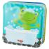 Haba mini bathroom booklet with rattle sound Frog - 0
