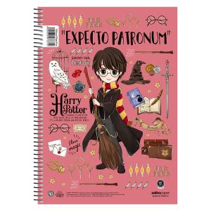 Harry Potter Magical Spiral Notebook - A4 - 3634