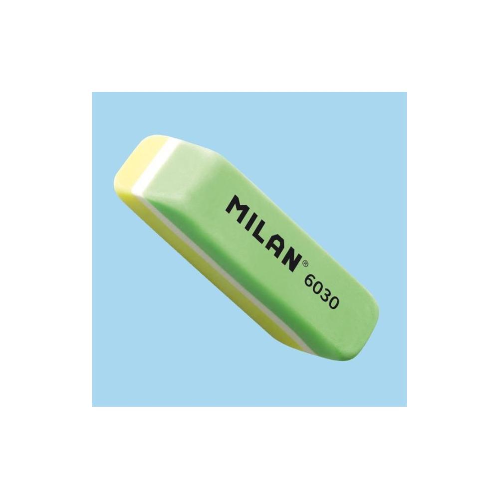 NATA Plastic Eraser 6 Match Colors 