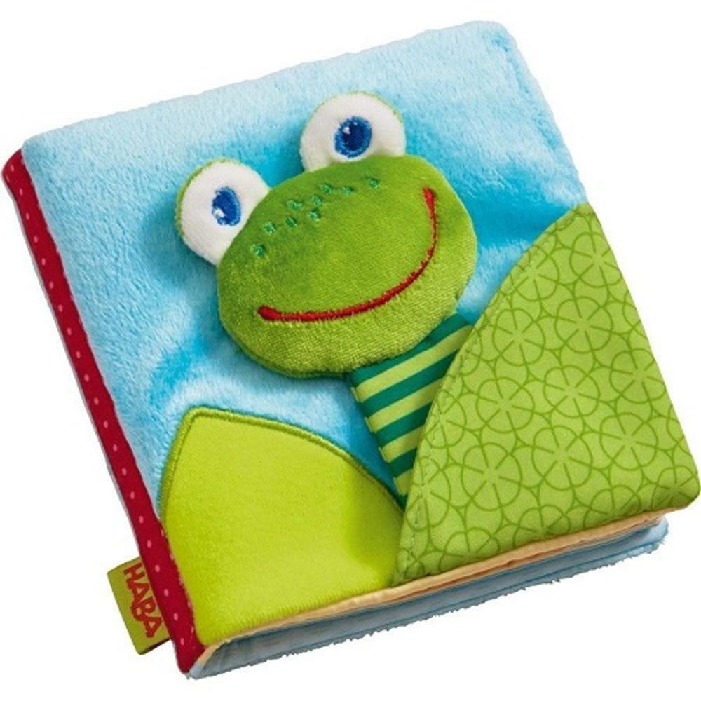 Haba Fabric Baby booklet Frog 
