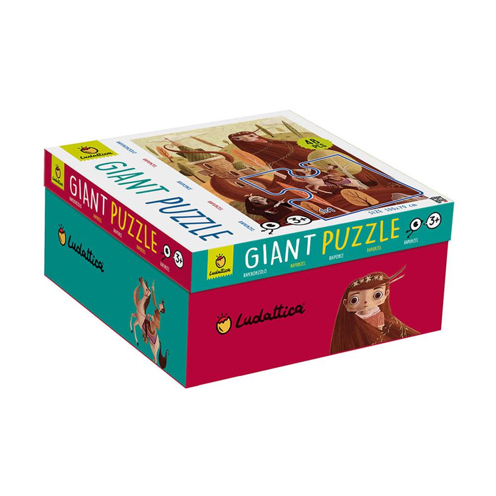 Giant Puzzle Rapounzel  48pcs - 0