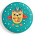 Djeco Owl Frisbee Tray made of flexible waterproof material - 1
