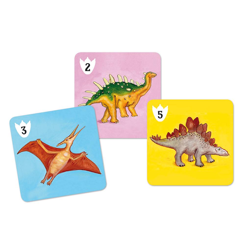 Djeco Επιτραπέζιο με κάρτες Δεινόσαυροι - 1