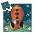 Djeco Mini Puzzle 16 pcs. Spacecraft - 1