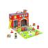 Wooden Set of Fire Station  - 0