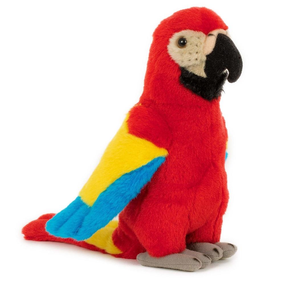 Semo Plush Parrot, red 20cm.