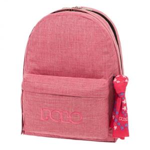 Copy of  Polo Original Double Backpack Pink with Scarf - 8114