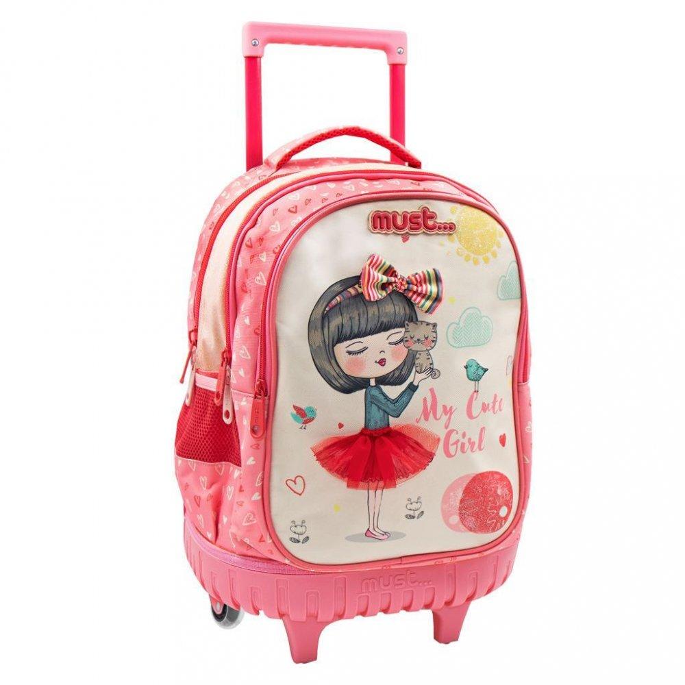 Must My Cute Girl Trolley Bag - 0