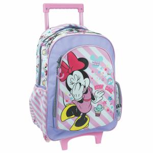 Minnie Go Lucky  Σχολική Τσάντα Τρόλεϊ Δημοτικού - 8398