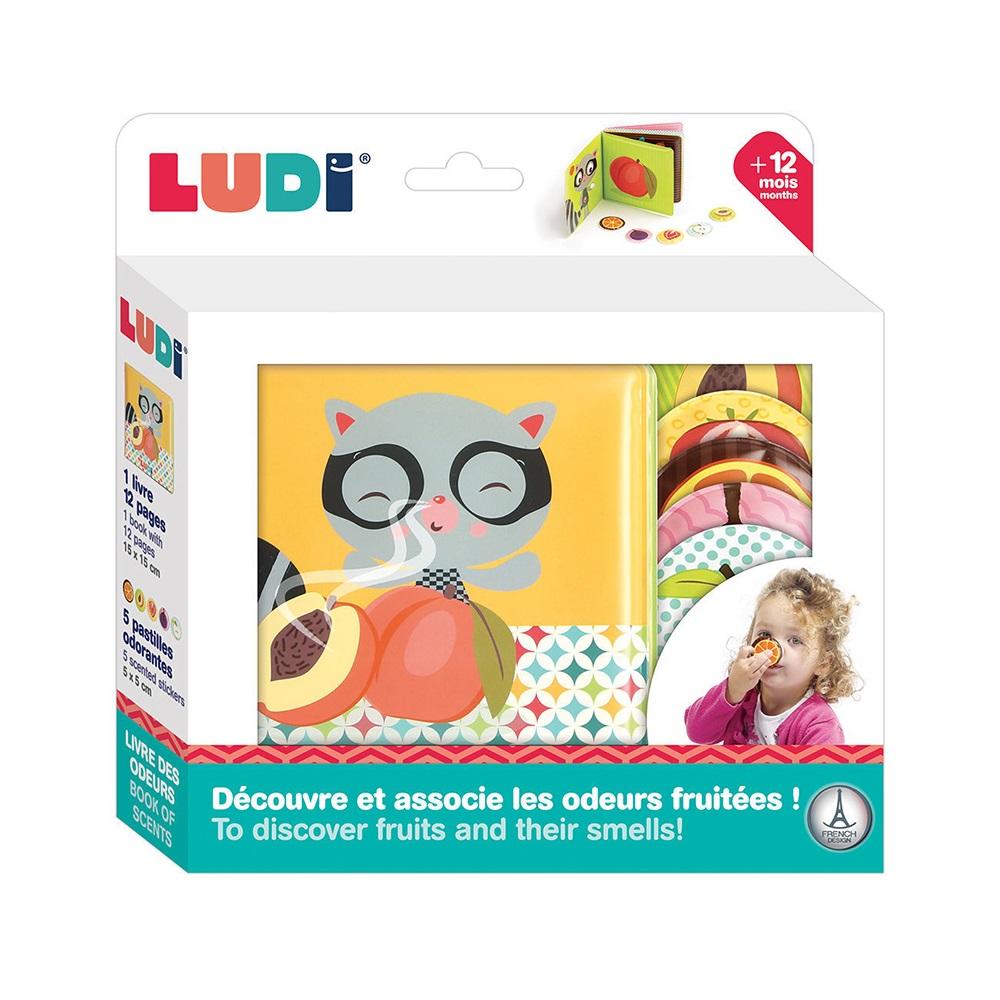Ludi plastic booklet for awakening the senses I learn how fruits smell - 0