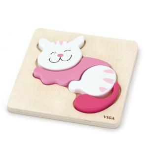  Viga Wooden puzzle Kitty - 8580