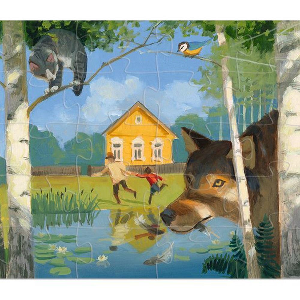 Djeco Puzzle in schematic box 50 pcs. Peter and the wolf - 3