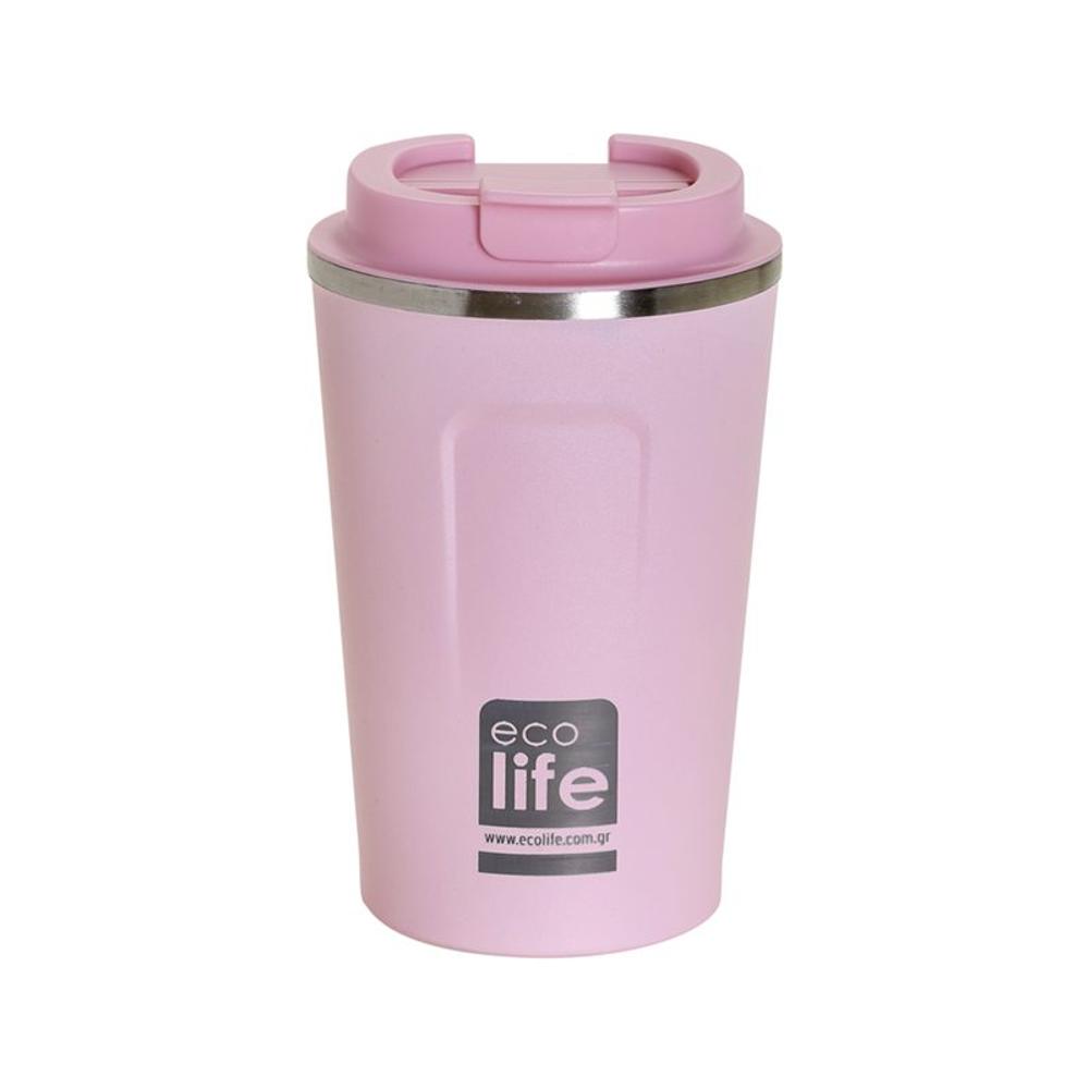  Coffee Thermos Rose Pink 370ml  - 0