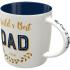 Nostalgic Mug Number 1 Dad 43055 - 1