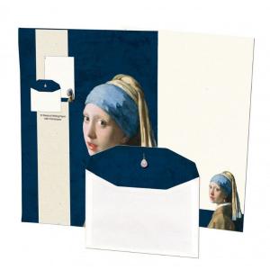 Σετ Αλληλογραφίας Vermeer, Κορίτσι με Μαργαριταρένιο Σκουλαρίκι - 9498