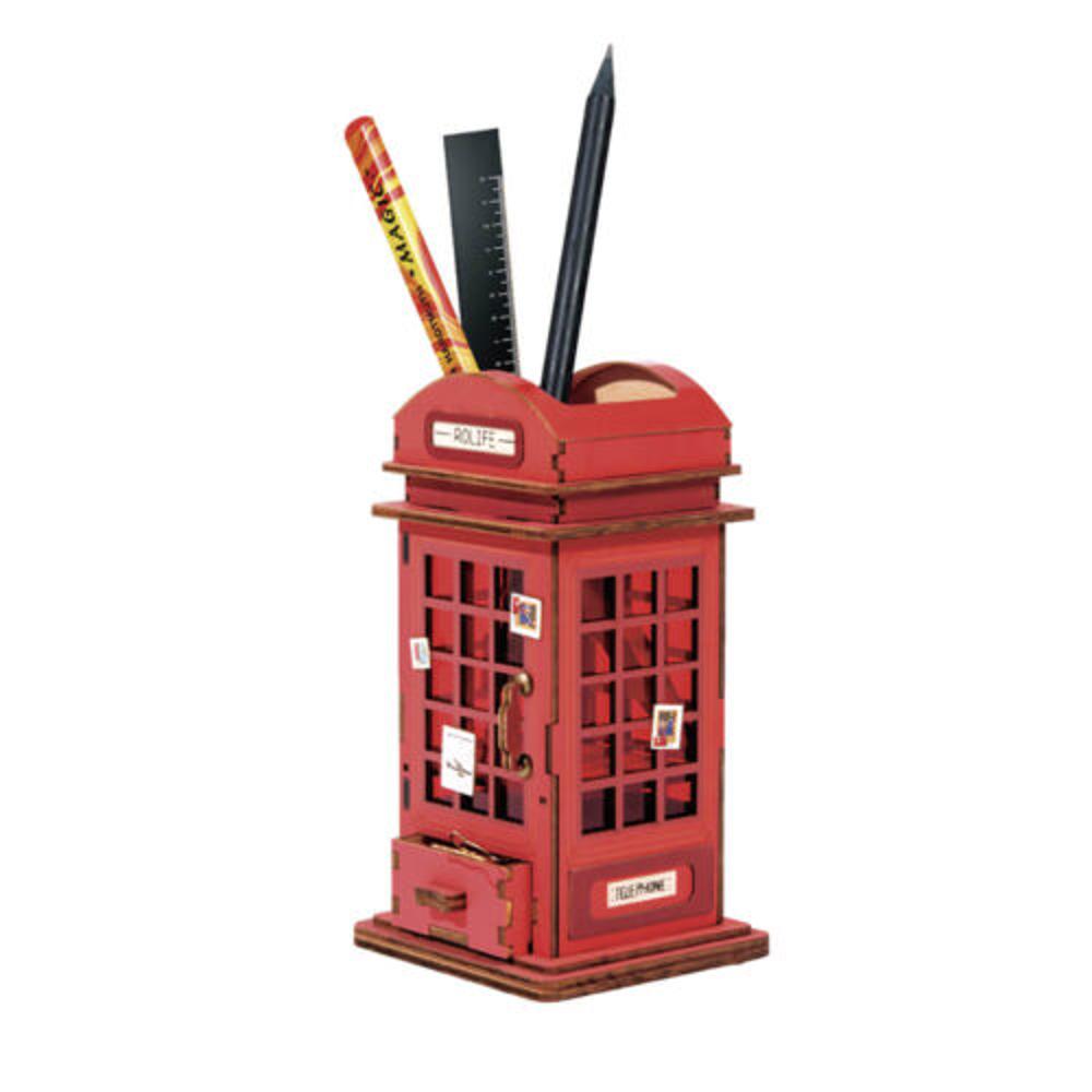 London Telephone Booth (Pen Holder ), 3D Puzzle