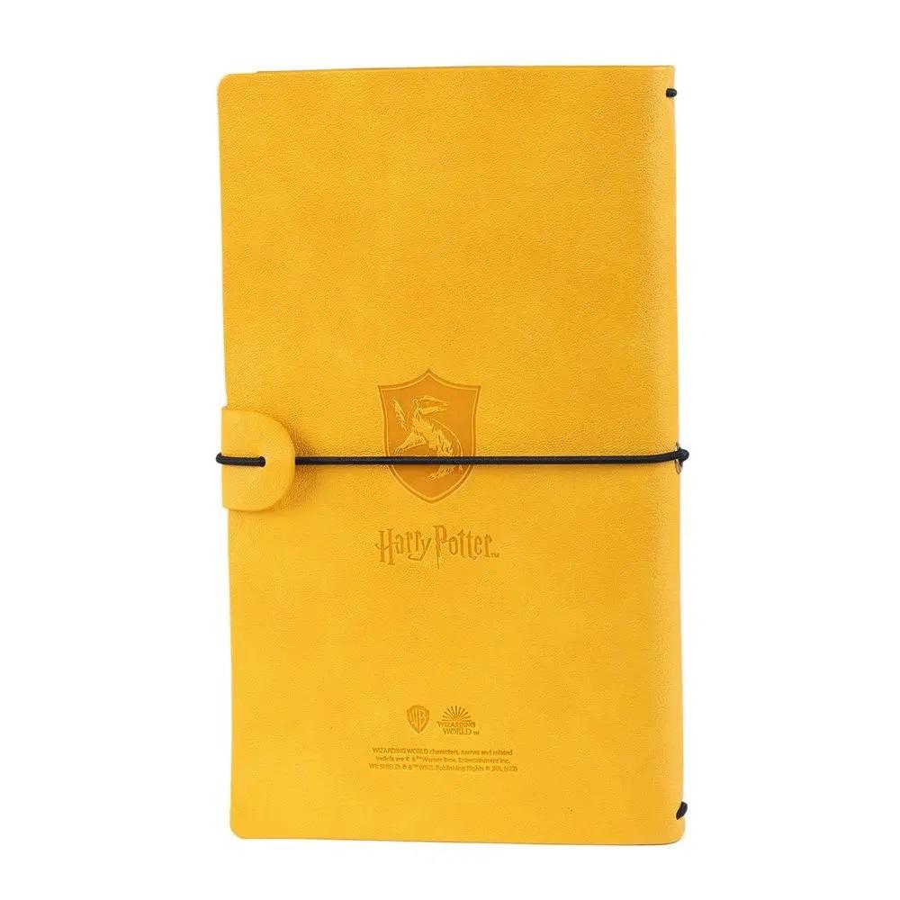 12X20 HARRY POTTER Hufflepuff Soft Leather Travel Notebook - 1