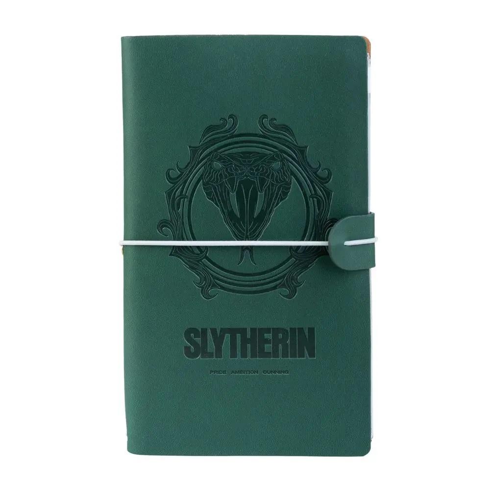 12X20 HARRY POTTER Slytherin Soft Leather Travel Notebook - 0