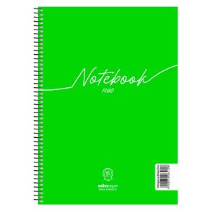Spiral Fluo Notebook 17*25 - 9767