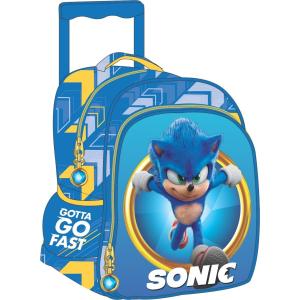 Sonic Toddler Trolley Bag - 9922