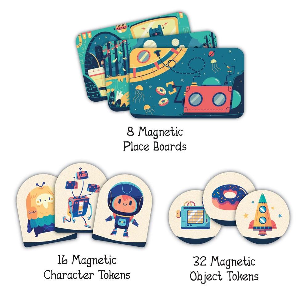 "To the Space and Beyond" Magnetic Storybook - 1