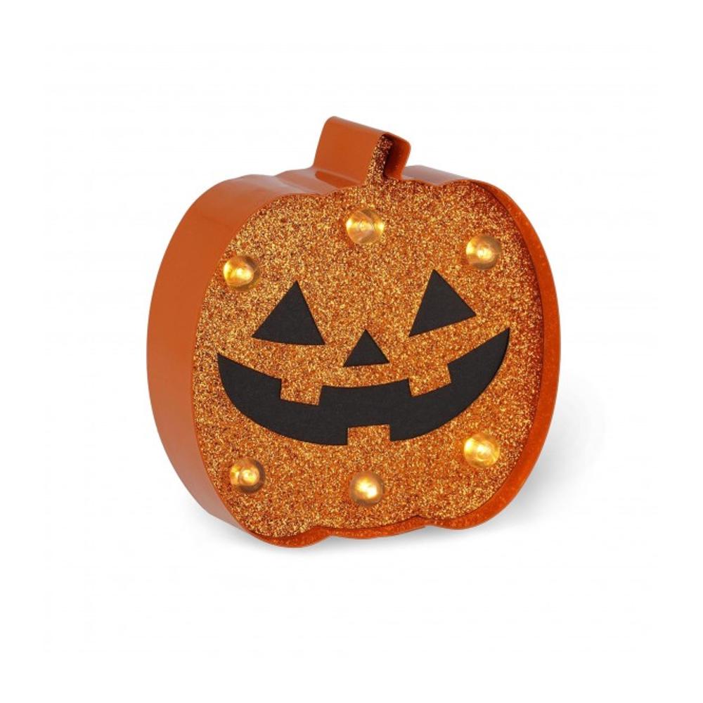 Decorative Pumpkin with Led Halloween Lights - 0