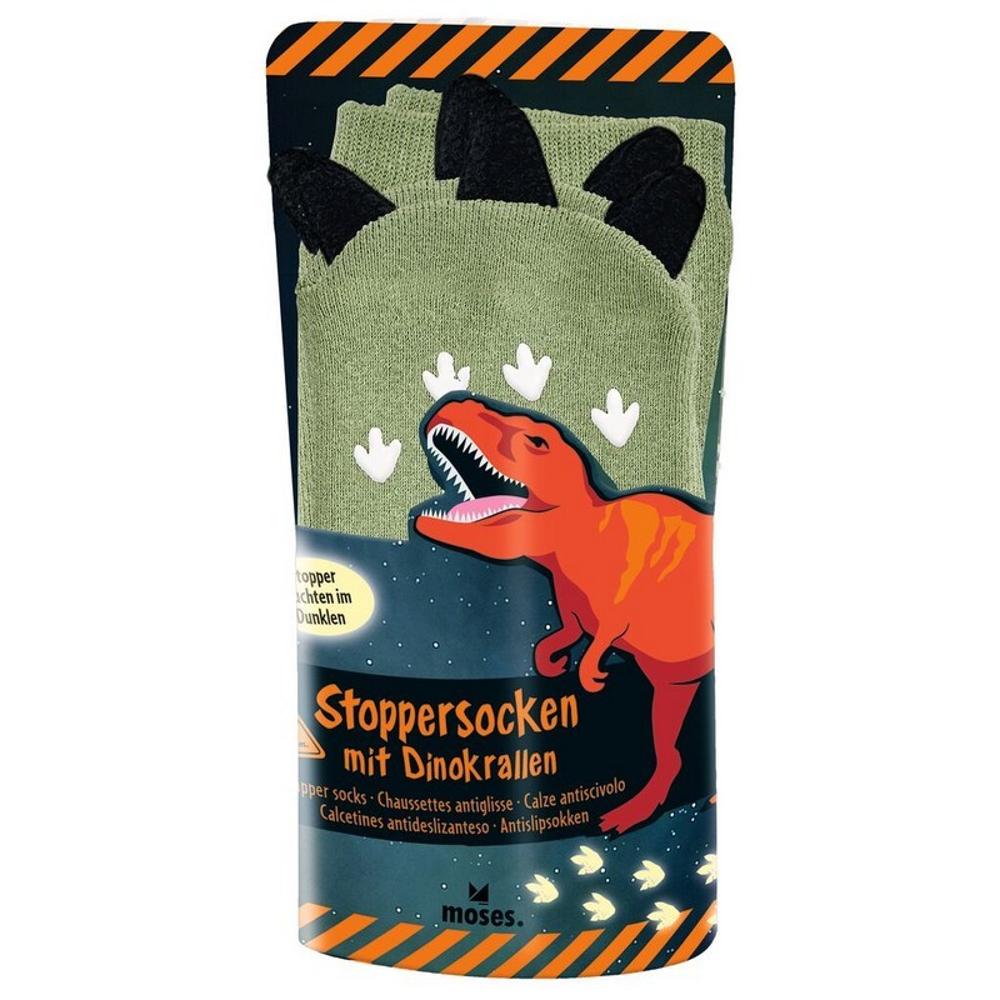 Dino Dinosaur gripper socks 26-36 - 0