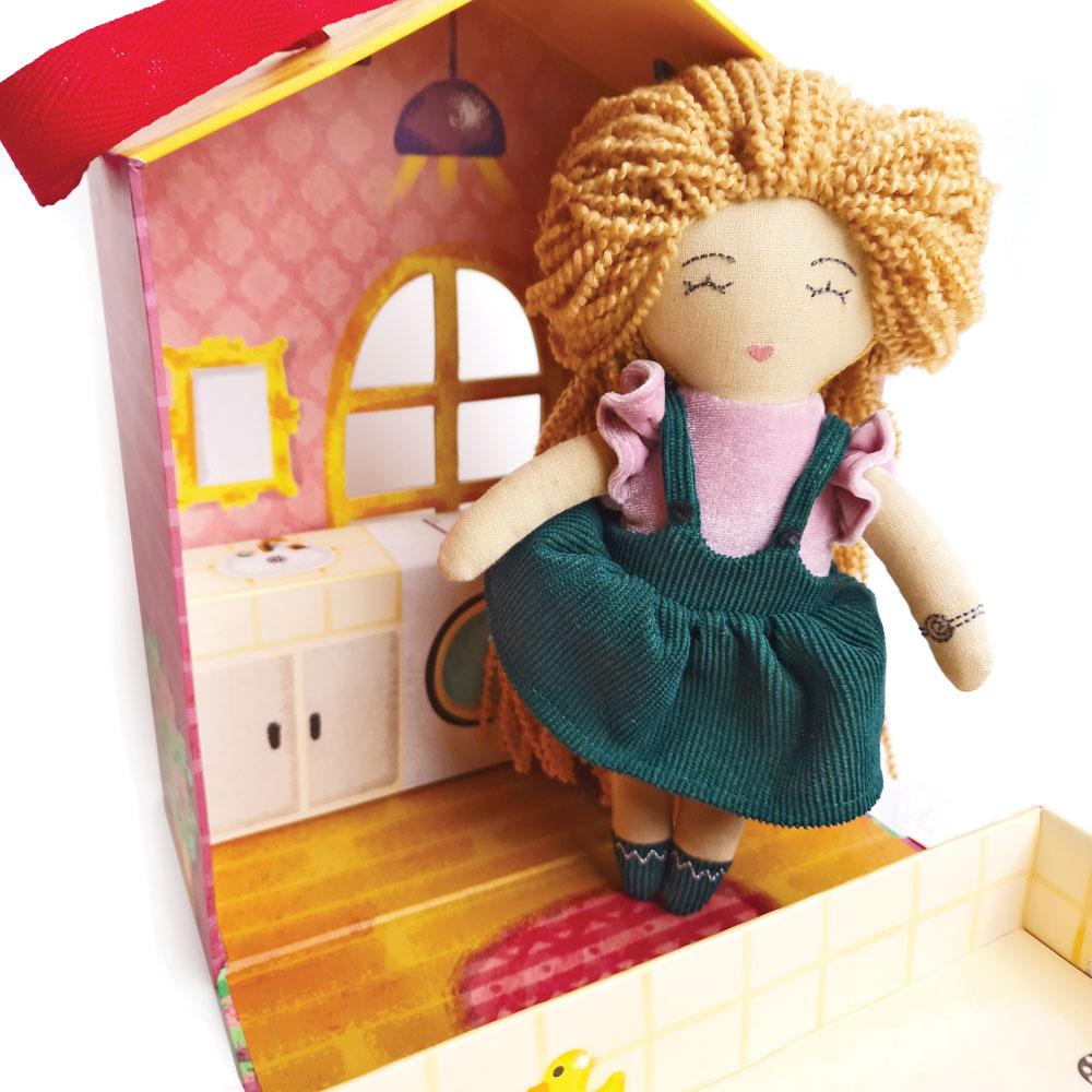 Svoora Dollhouse with cloth doll Anni - 3