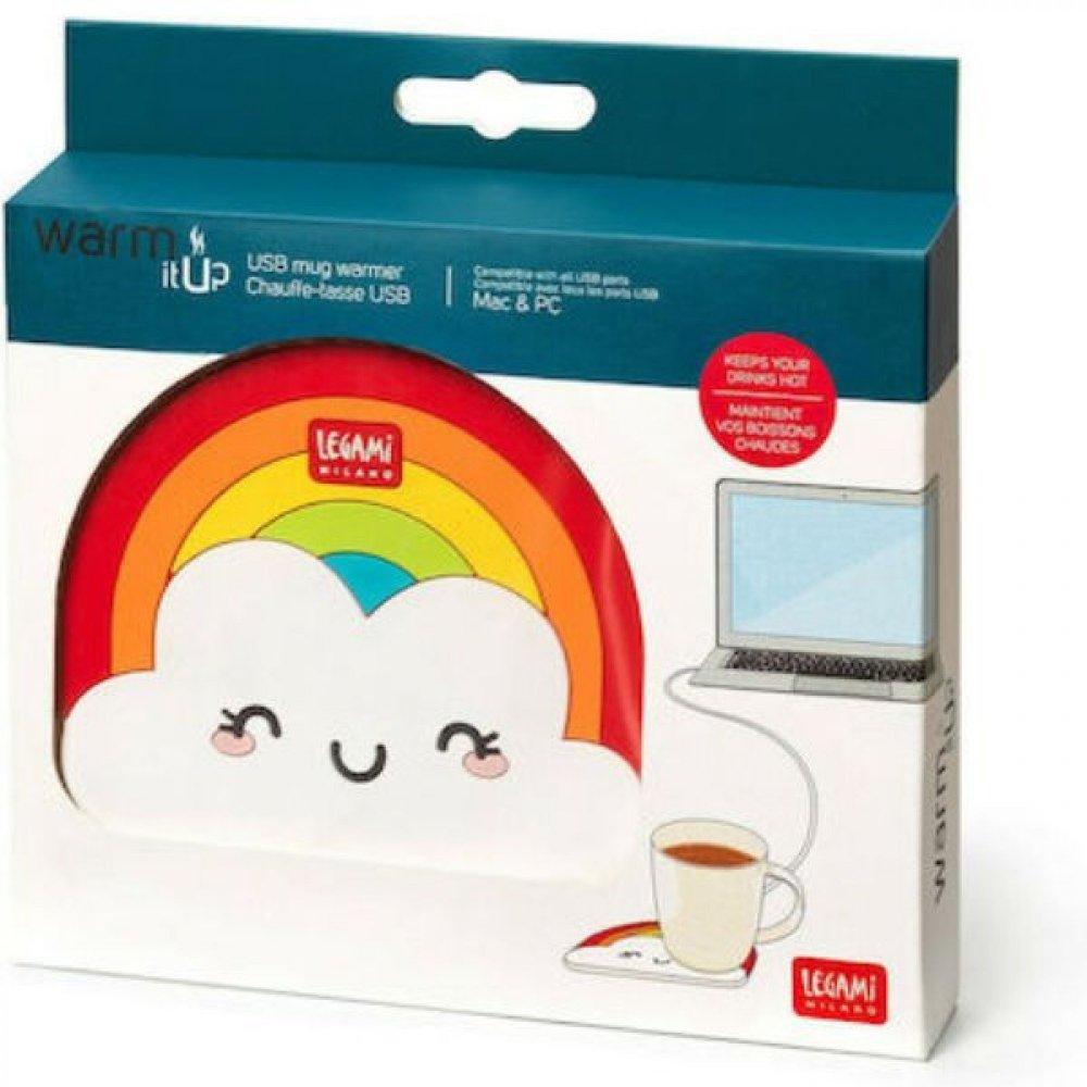 Θερμαντική Βάση Legami USB Mug Warmer - Rainbow - 0