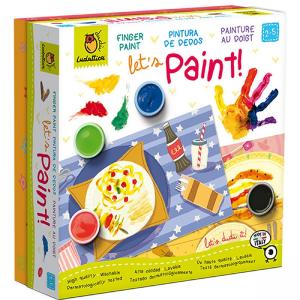 Crea Dudu  Let's Paint Δαχτυλομπογιές  - 9033