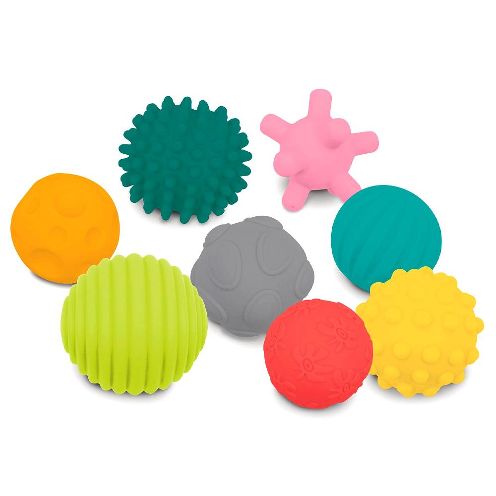 Ludi set of 8 sensory play balls - 1