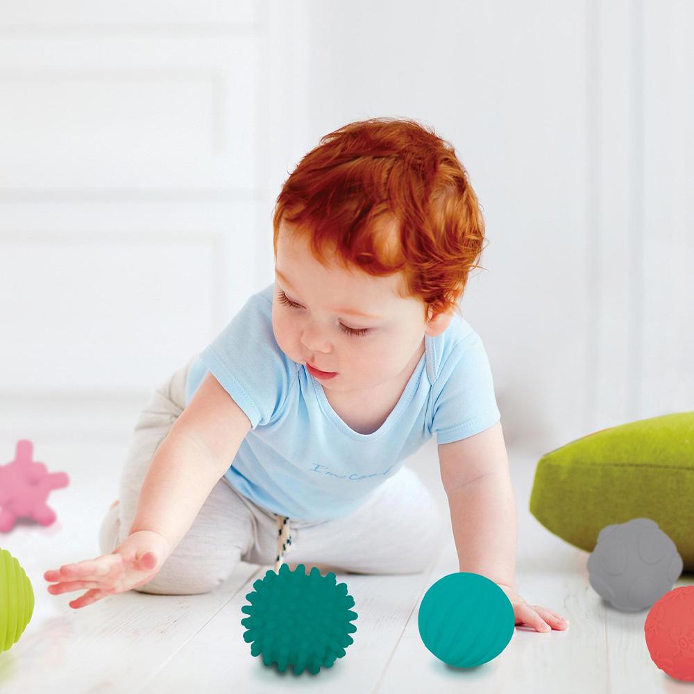 Ludi set of 8 sensory play balls - 2