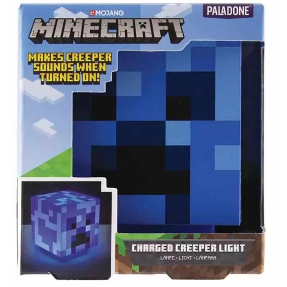 Φωτιστικό με Ήχο MINECRAFT Creeper Charged - 1