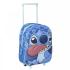 Children's Backpack with Trolley Stitch 3D Language DISNEY Lilo & Stitch - 0