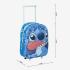 Children's Backpack with Trolley Stitch 3D Language DISNEY Lilo & Stitch - 3