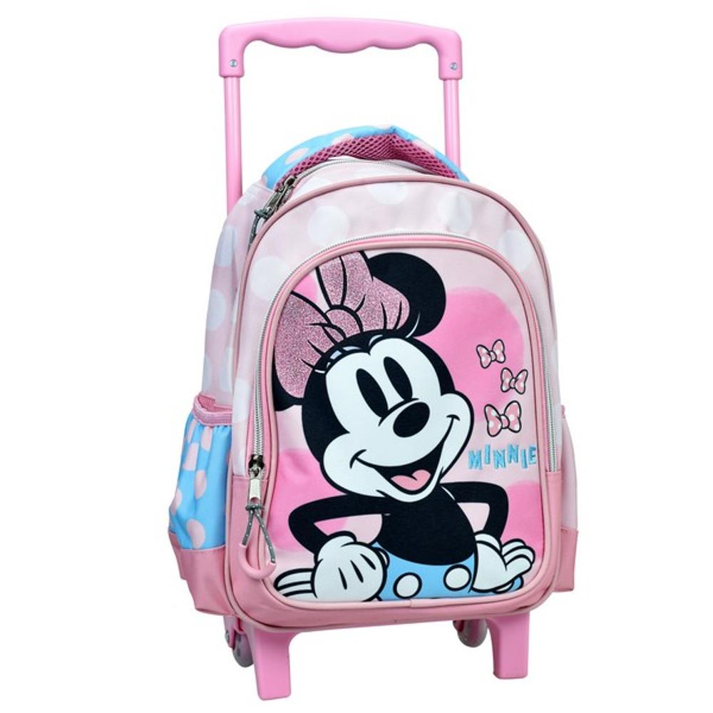 Minnie Polka Dot Power Kindergarten Trolley Bag - 0