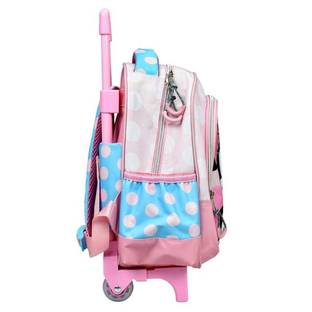 Minnie Polka Dot Power Kindergarten Trolley Bag - 1