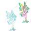 Djeco DIY Make and Color 3D Fairytale Creatures - 3