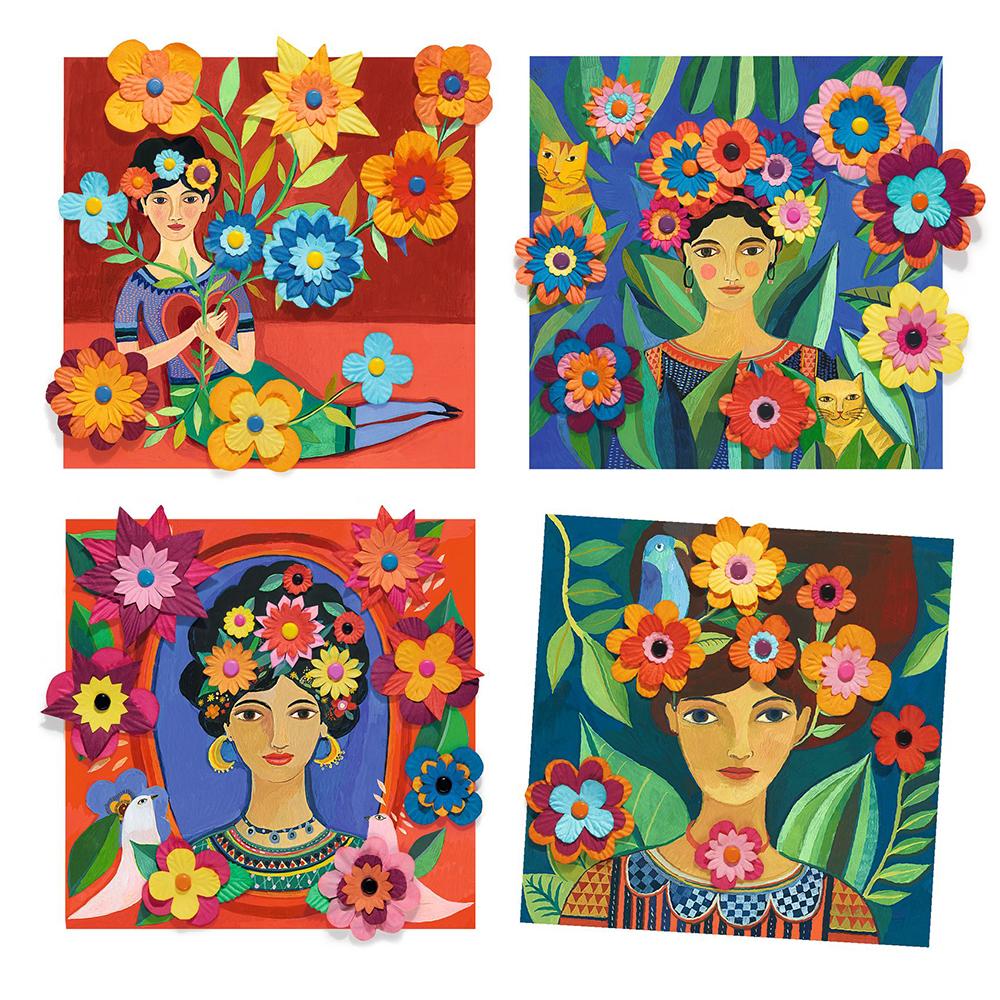 Djeco Inspired by Frida Kahlo - I create 3D images - 1