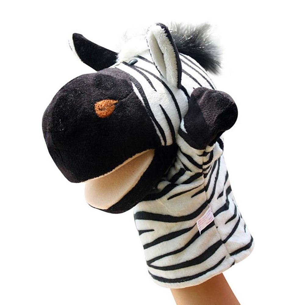 Zebra glove doll - 0