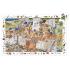 Djeco Observation puzzle 100 pcs. Siege of the Castle - 0