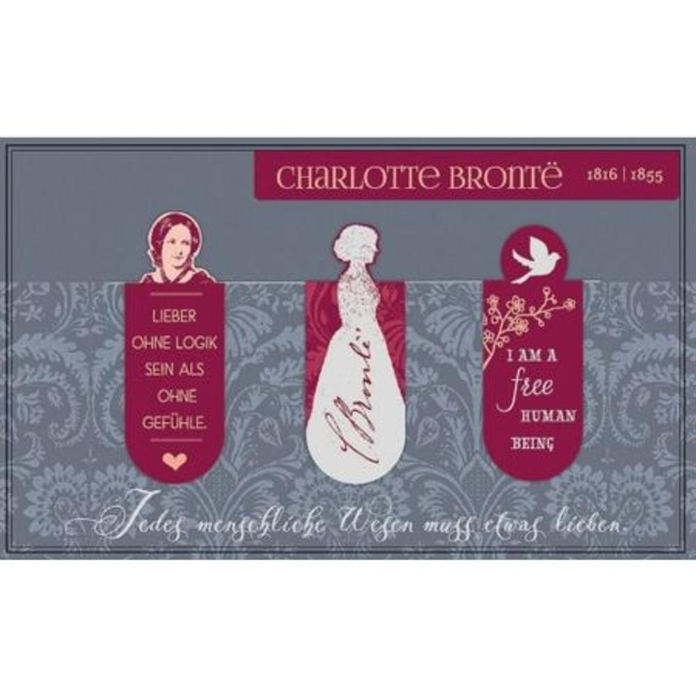 Magnetic bookmarks Charlotte Bronte