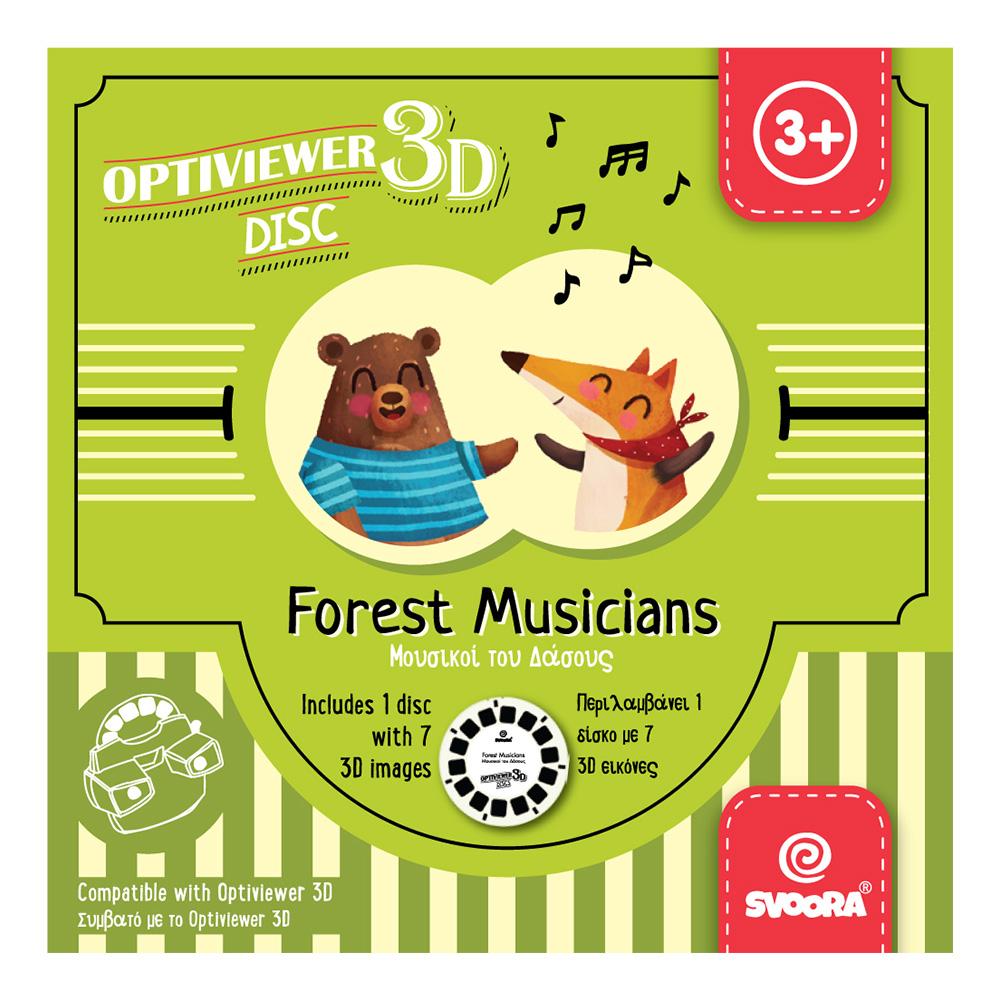 Svoora Image Tray The Musicians of the Forest for 3d Optiviewer - 1