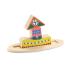 Djeco Wooden Copy & Balance Toy "Town - Teddy Bear" - 1