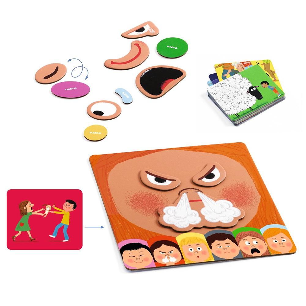 Djeco Educational Game for learning Emotions - 1