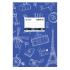 Plastic Notebook D-Blue 50sheets (60gr)  - 0