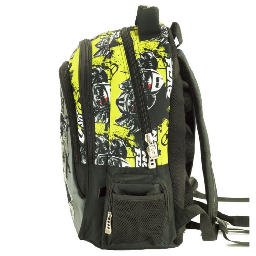 Oval backpack bag No Fear Armor Skull  - 1