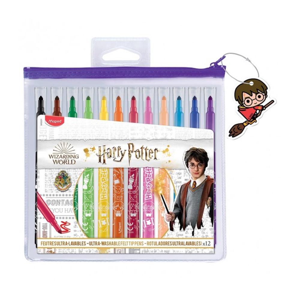 Harry Potter x 12 Markers in Plastic Case - 0